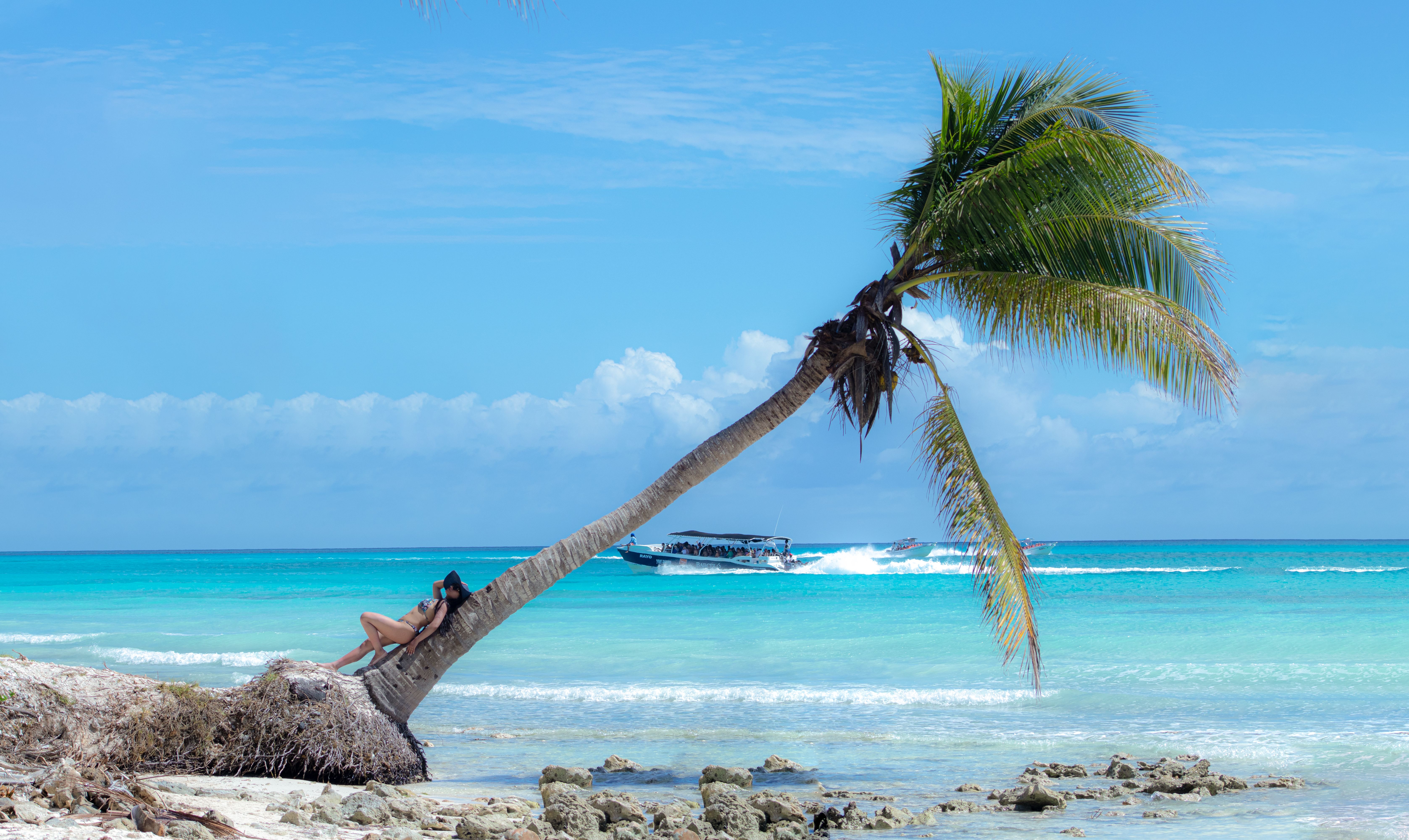 Viajeros en Isla Saona